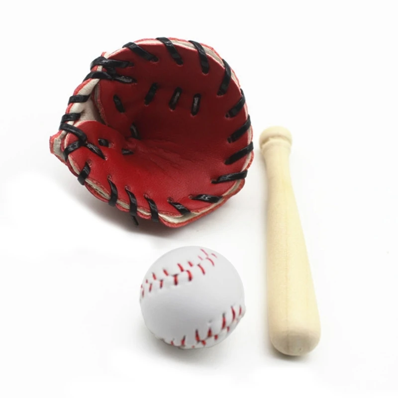 

Lovely Sports Baseball Bat And Ball Set Newborn Baby Photoshoots Props Children Posing Studio Accessories for Newborn