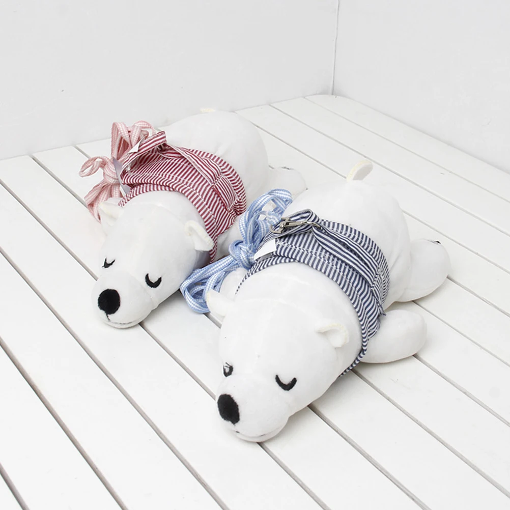 

Small Pet Harness Hedgehog Guinea Pig Chihuahua Squirrel Stripe Design Lightweight Breathable Durable Compact Size