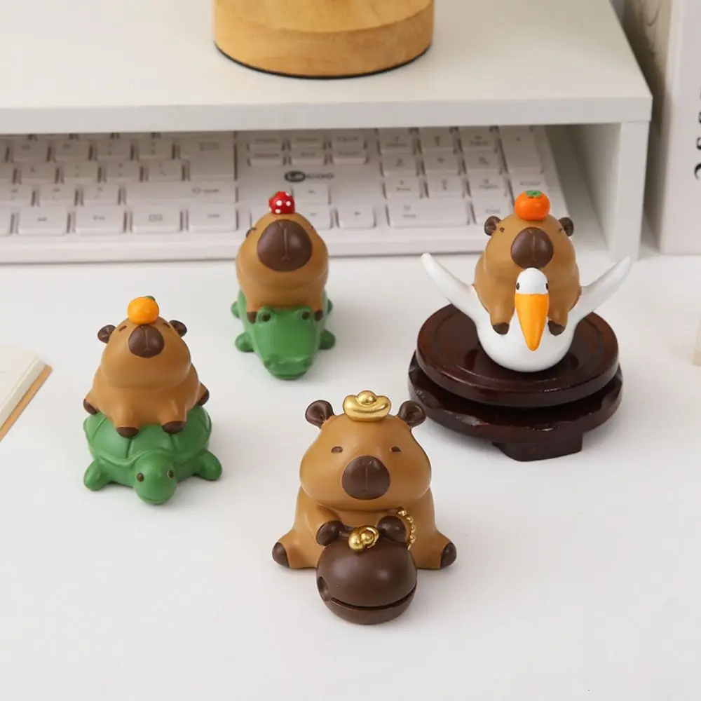 Animals Capibara Capybara Figure Toys Simulation Model Simulation Capibara Model Cartoon Figure Capybara Animals Figures