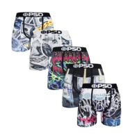 5Pcs Naked and skin-friendly! Men's breathable men's underwear for a stress-free wearing experience