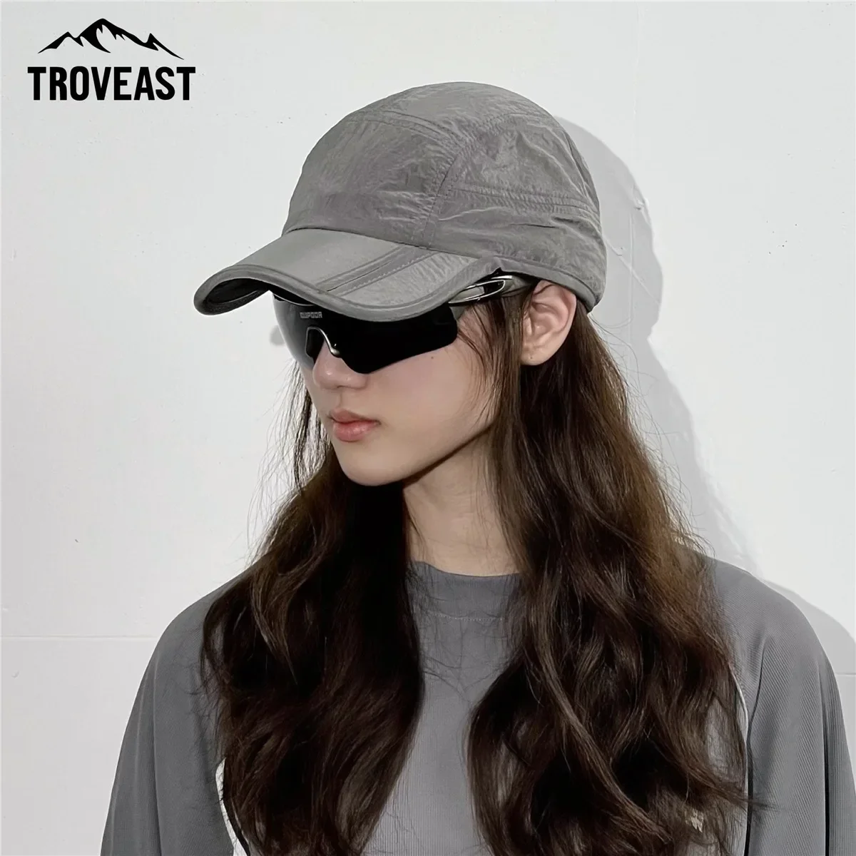

Summer Outdoor Quick drying Hat Travel Sunscreen Breathable Baseball Hat Running Duck Tongue Hat Sunshade Sports Caps
