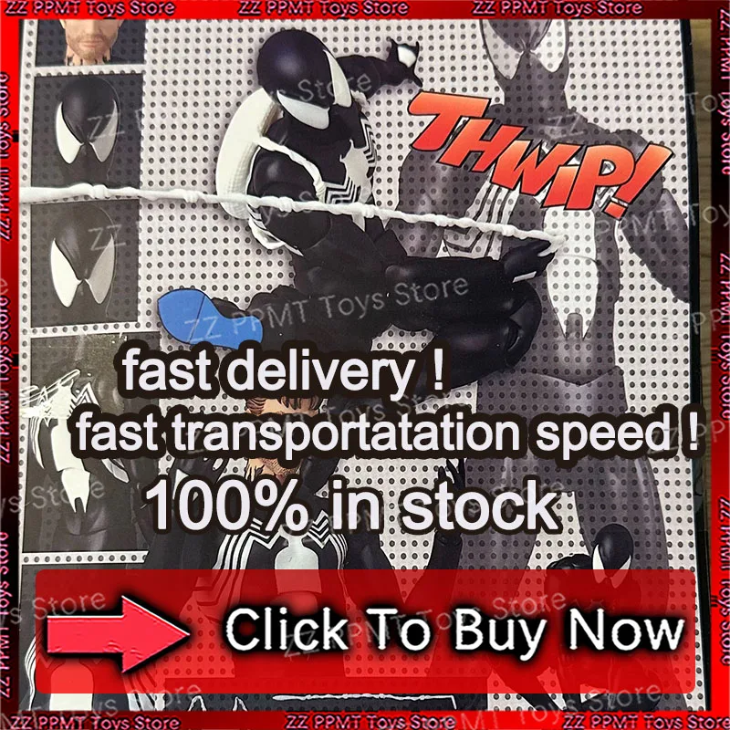 

Коллекционная фигурка Ct Toys Mafex 147 Веном, модель 1/12, высококачественная фигурка Венома-симбиота с телом Человека-паука, сувениры, подарки