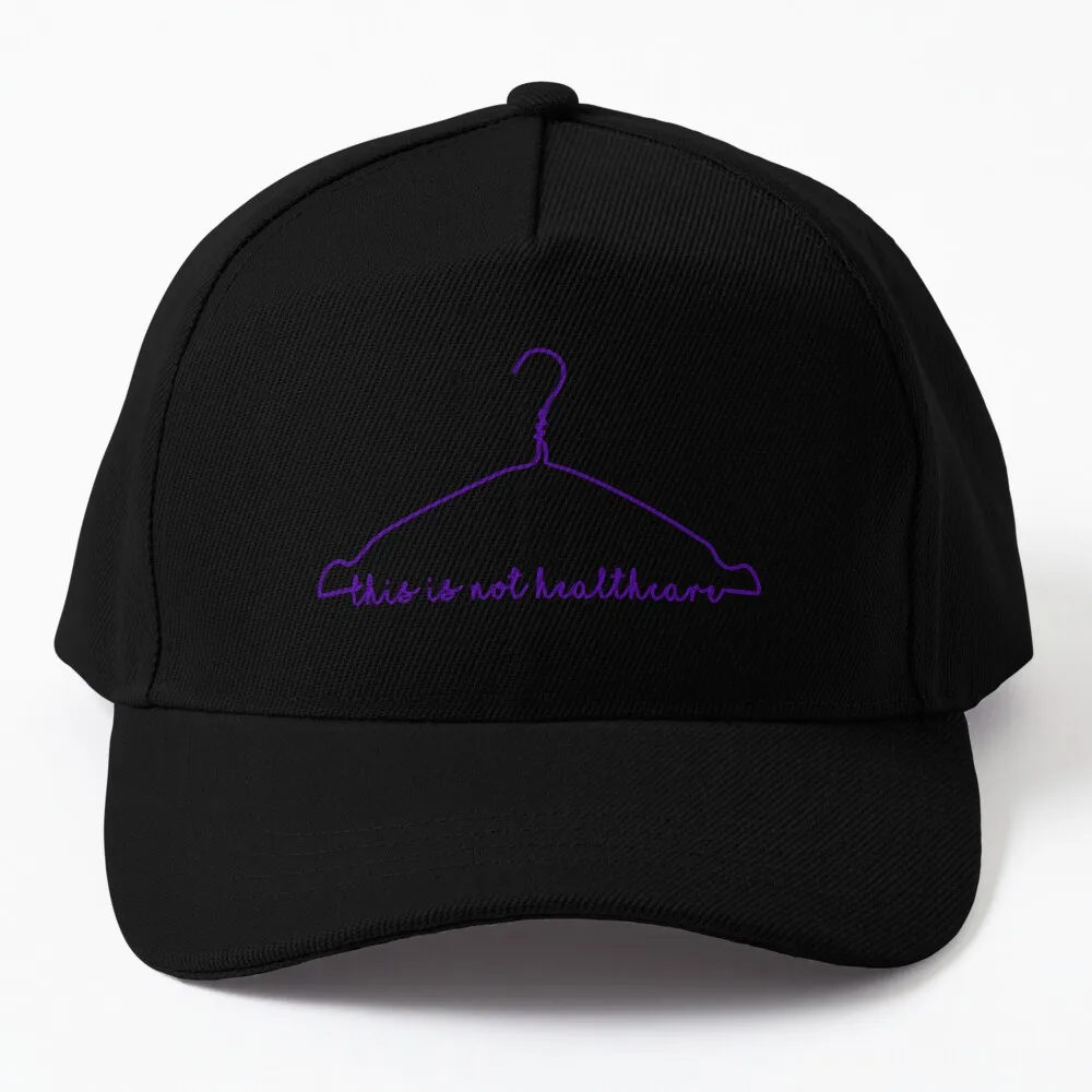 This is NOT healthcare Hanger (purple) Baseball Cap hiking hat tea hats Women's Beach Outlet Men's