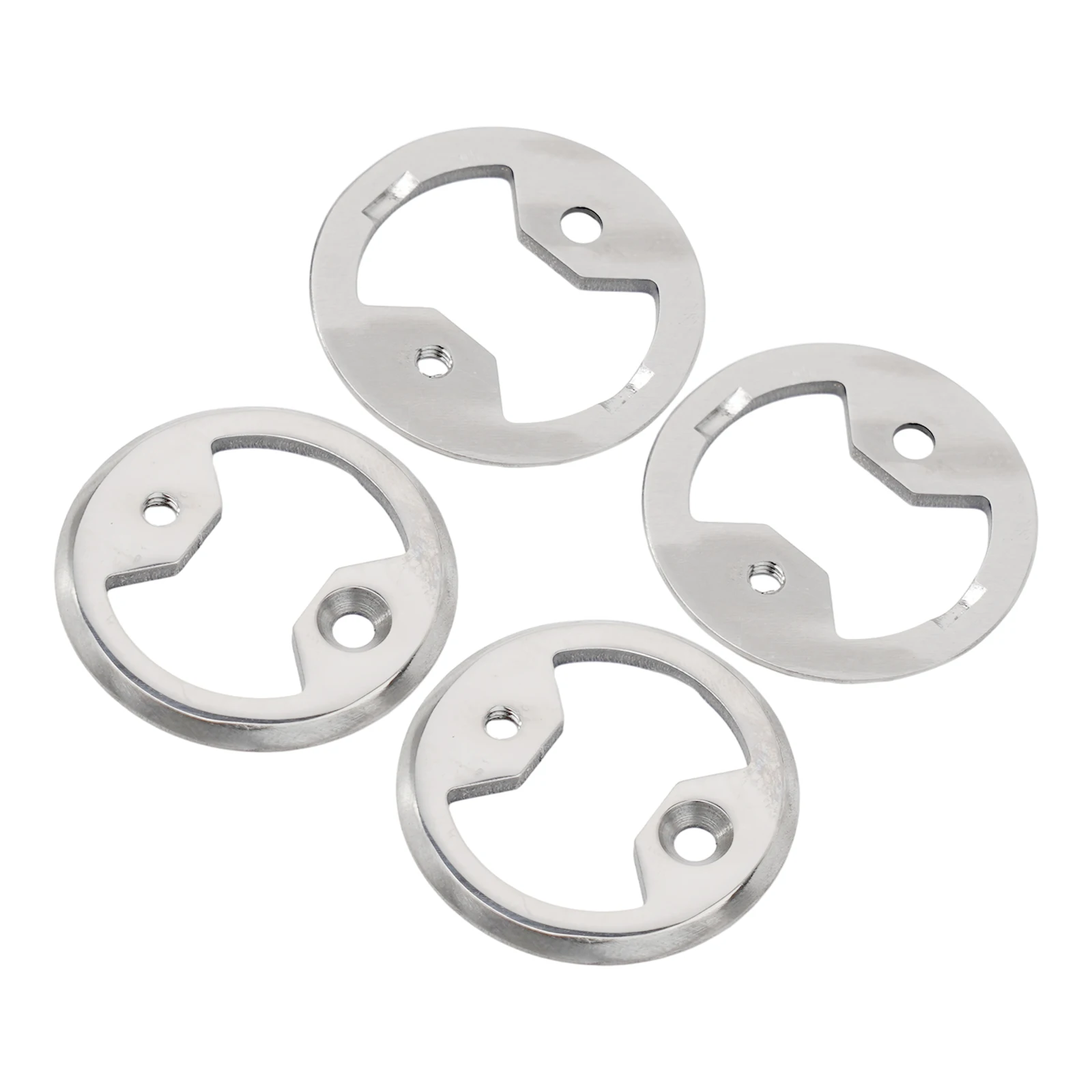 /TC4 /Alloy /Bike Pedal Plate Bow For Wahoo For SpeedPlay Ultralight Silver Replacement Cleat With Bolts Easy Install Cycling Ac - view 6