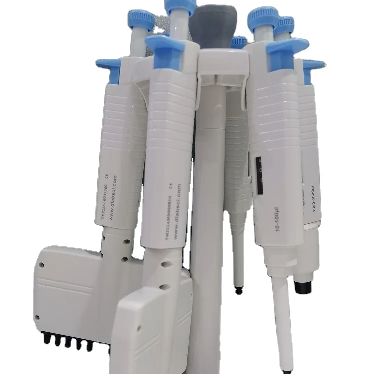 fully autoclavable 12-channel adjustable volume mechanical pipettes  8-channel  pipette