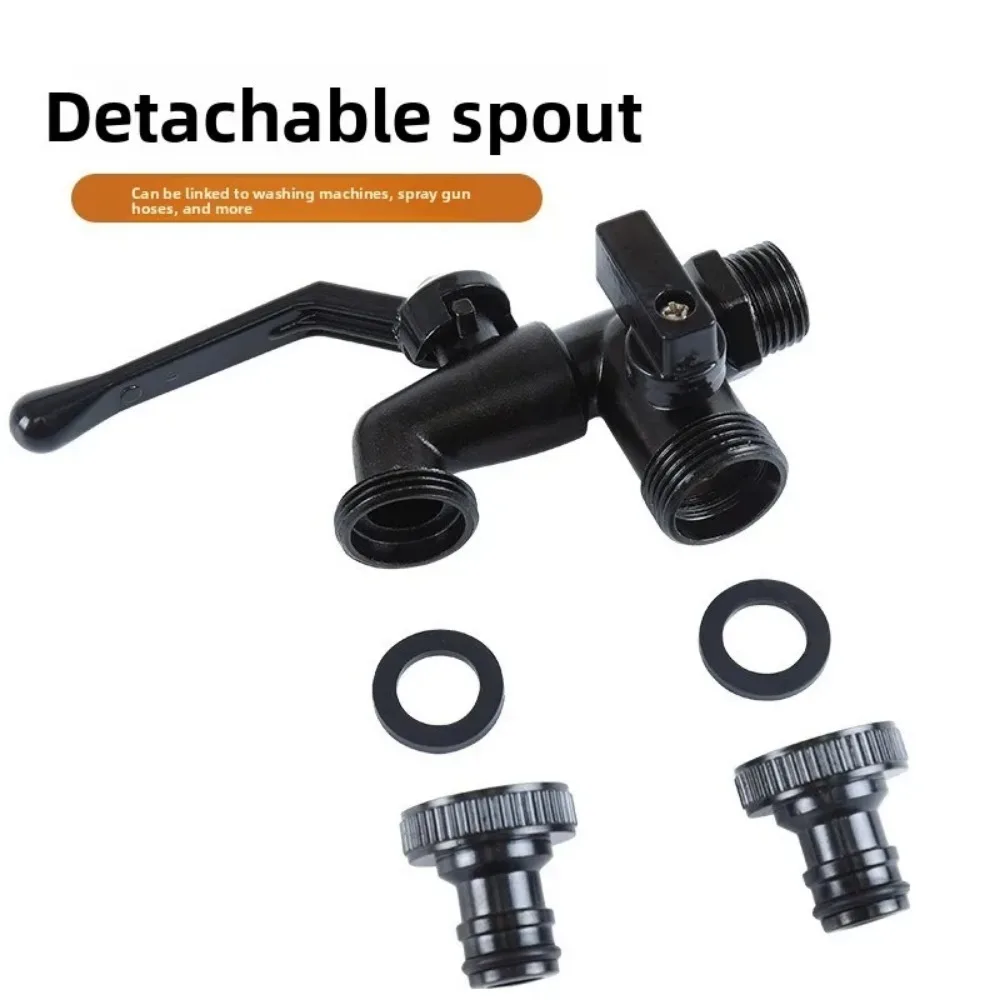 Garden Tools Brass Water Faucet 1/2" Outside & Inside Used Easy Turn on/Off Lever Handle Watering Supply Taps Ball Valve