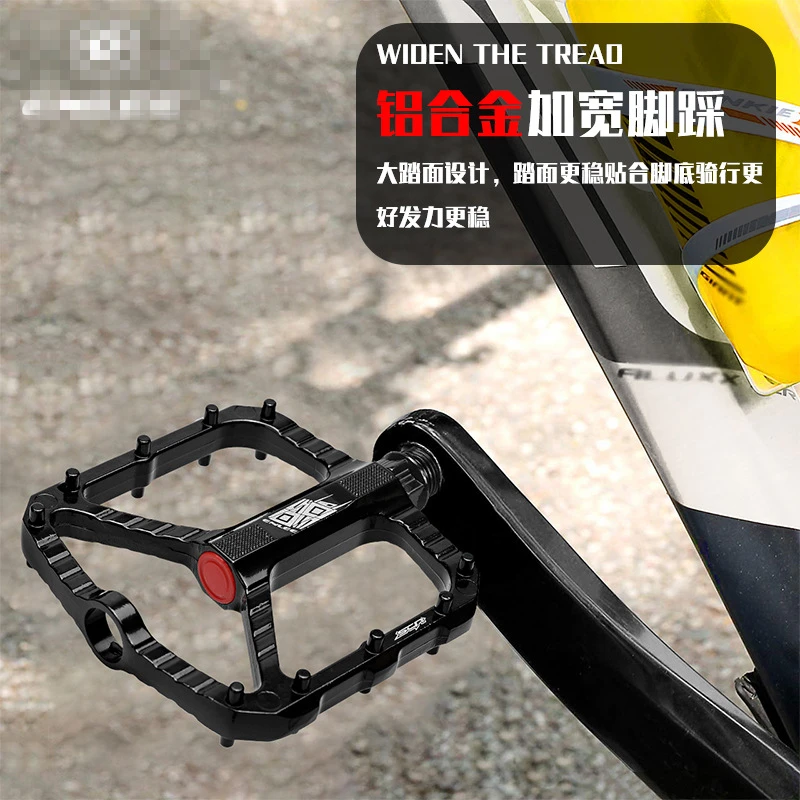 Mountain Bike Perrin Riding Footboard G802 Bicycle Pedal Aluminium Alloy DU Bearing Pedal