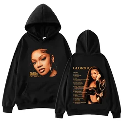 Glorilla Glorious Album Hoodie Harajuku Hip Hop Pullover Tops Sweatshirt Fans Gift