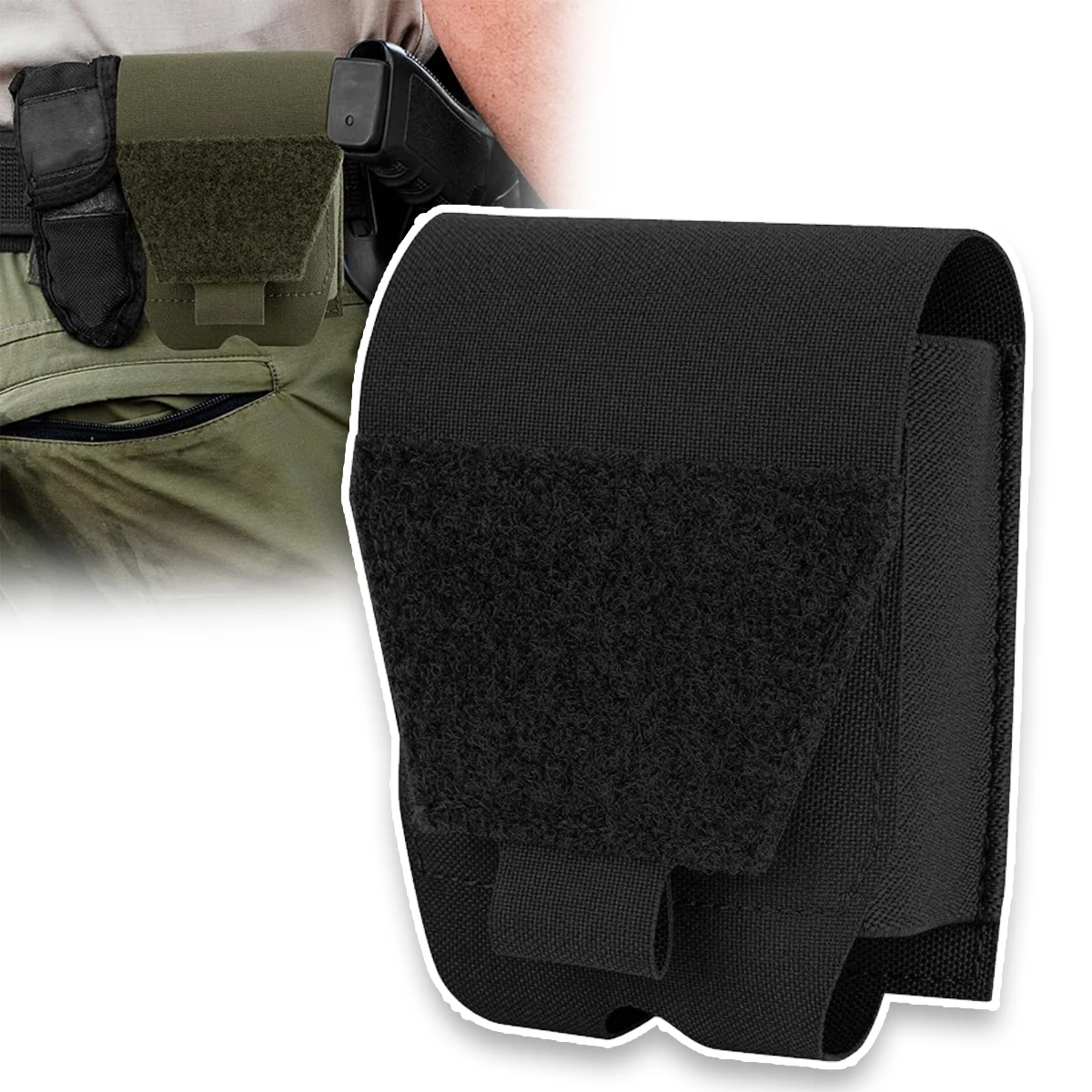 

Handcuff Bag, Handcuff Holder Nylon Sleeve Pocket Fits Most Handcuffs as Duty Belt Vest Police Law Enforcement Accessories