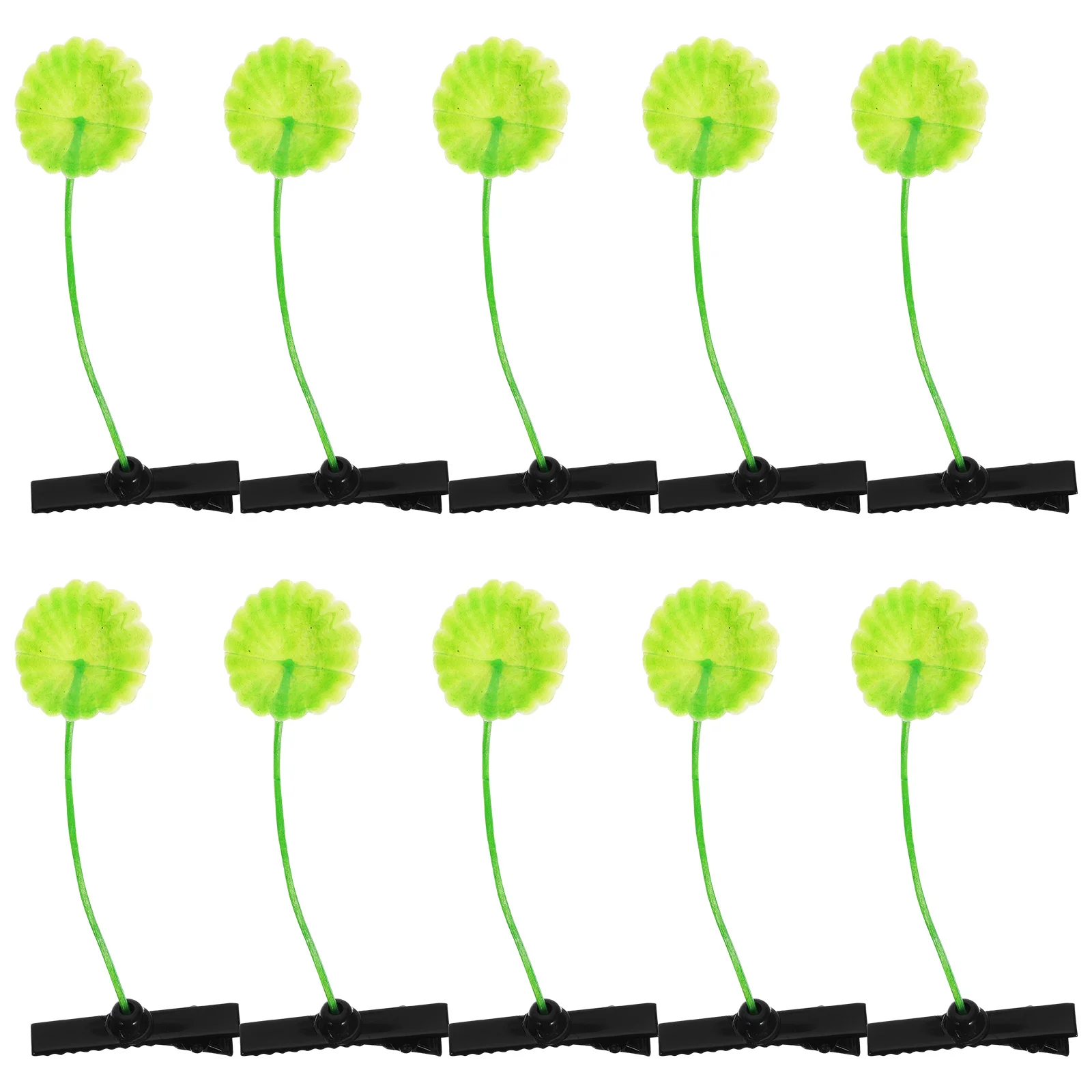 

30pcs Simulation Flowers Plant Style Mini Hair Clips For Women Daily Holiday Party Use Hair Accessories