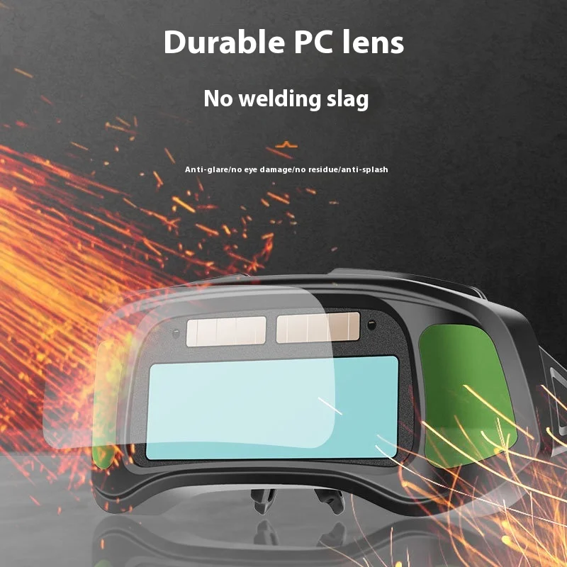 自動遮光溶接ゴーグル TIG MIG アーク強力な光保護アンチグレア安全メガネ