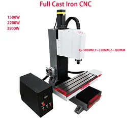 Macchina CNC 3D in ghisa piena CNC 4020 Router di legno 2.2KW PCB Incisione Macchina per incidere di metalli Telaio per tornio con finecorsa