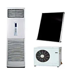 DC 48V R410a 9000btu ~ 36000btu 100% Solar Floor Air Conditioner With Solar Panal for Room view 3