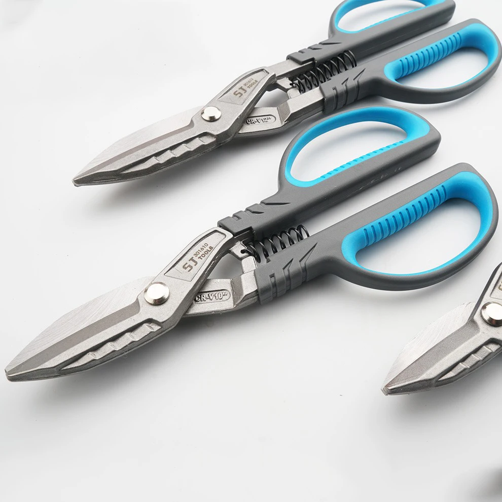

American Style Iron Sheet Scissors Reinforced Industrial Scissors Metal Wire Scissors Stainless Steel Plate Scissors