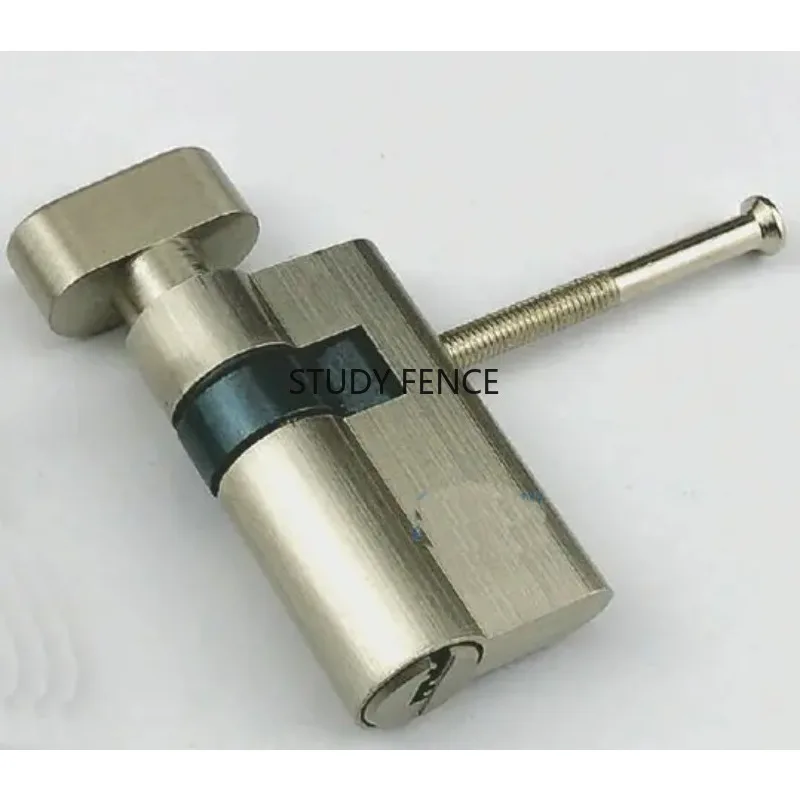 Indoor Door Lock Cylinder Asymmetric Lock Cylinder Height 32x51mm Door Lock Core with Keys Household Hardware Accessories