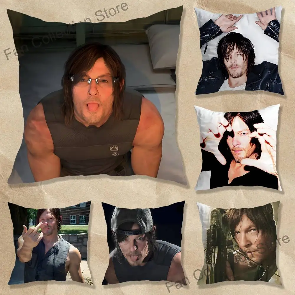 D-Daryl D-Dixon Pillow Case Cushion Cover Home Decor Birthday Gift Pillowcover