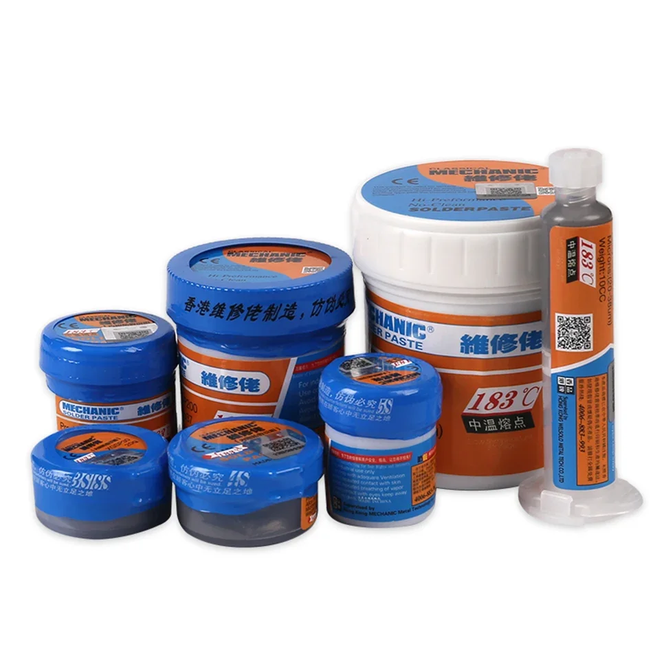 Mecânico XGSP200 Solda Paste Flux, Solda Estanho, Sn63, Pb37, Estação De Solda, Ferro Circuito Board, SMT, PCB Repair, Welding Paste