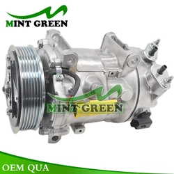 Nuovo compressore AC per Peugeot 207/307/308 CITROEN C4 9659875780/6453WK/6453WL/648708/9670318880/6453QJ/6453QK/6453ZZ/9671216280