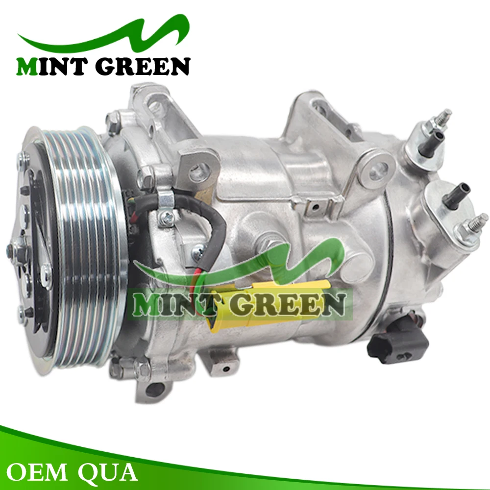 New AC COMPRESSOR For Peugeot 207/307/308 CITROEN C4 9659875780/6453WK/6453WL/648708/9670318880/6453QJ/6453QK/6453ZZ/9671216280