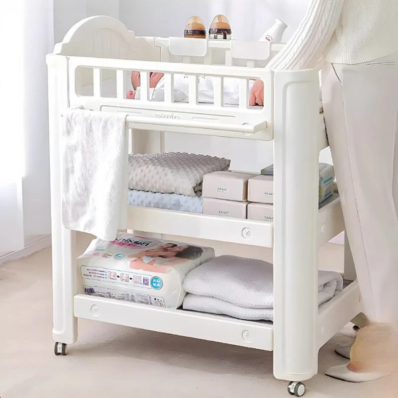 

Baby Diaper Stand Baby Diaper Changing Bathing Touching Nursing Stand Mobile Newborn Baby Bed Lit Enfant Cama Infantil Home