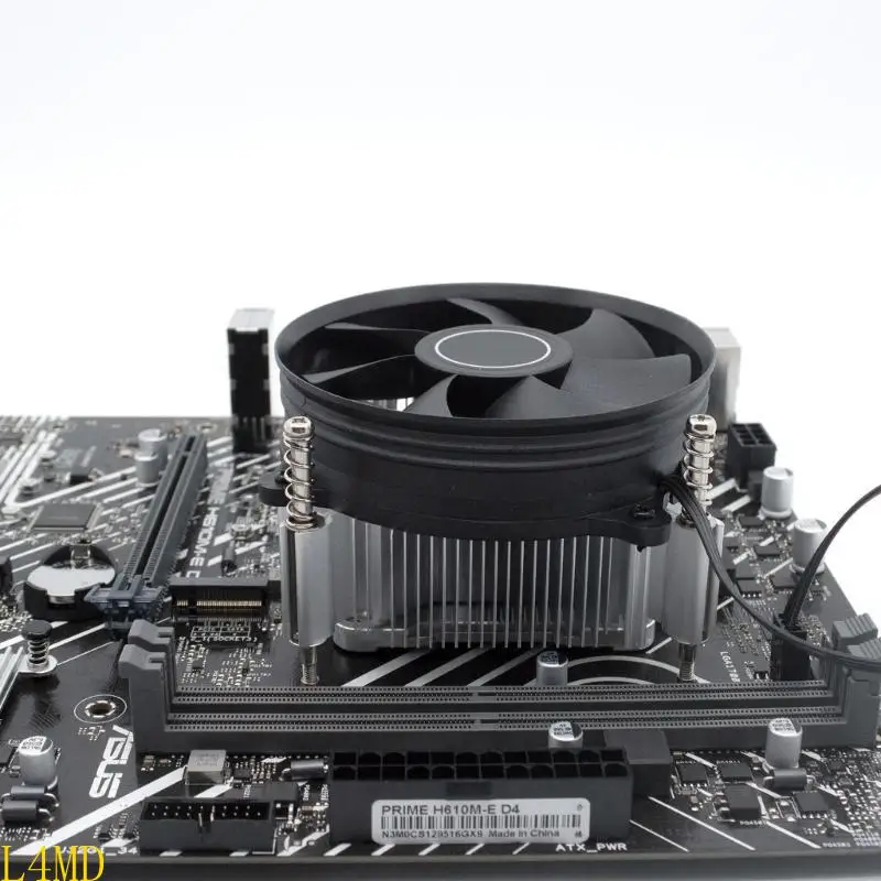 L4MD A50 MINI CPU Cooler Radiator Computer Heatsink Fan for LGA 1151 LGA1700