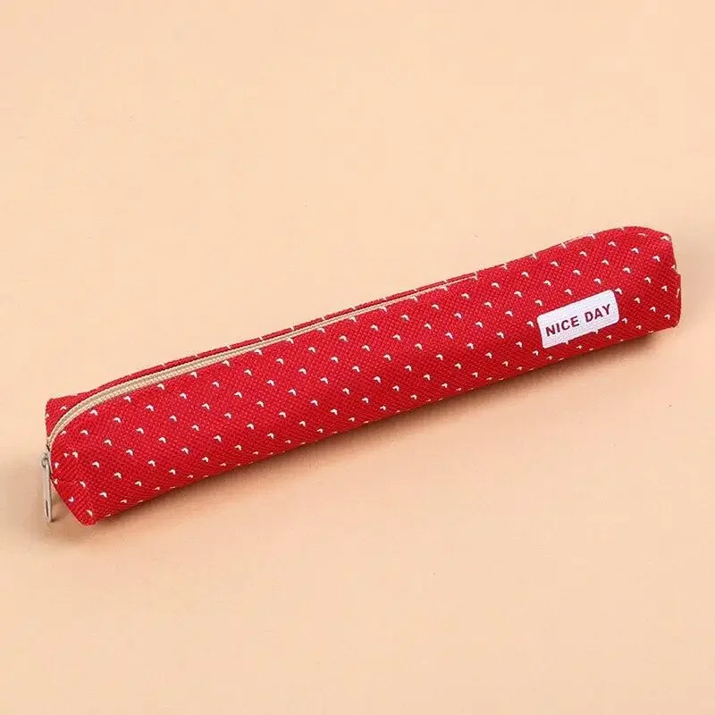 1pc Small Pencil Case Students Stationery Creative Kawaii Pen Storage Bag School Office Supplies Pencil Pouch Gifts for Kids
