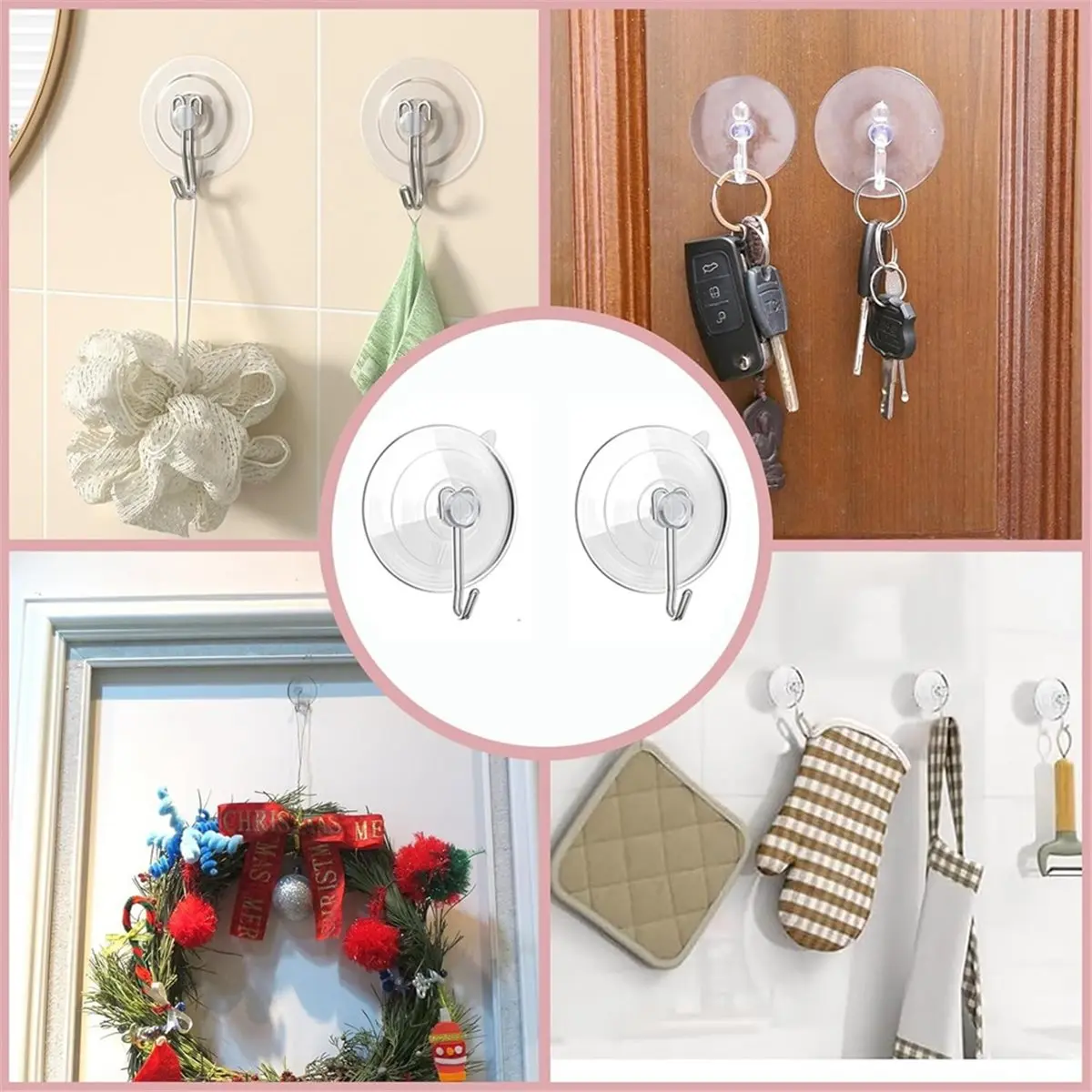 Promotional-Stained Glass Window Hanging Chain Kit with Hooks, 10 Inch and 20 Inch Chains