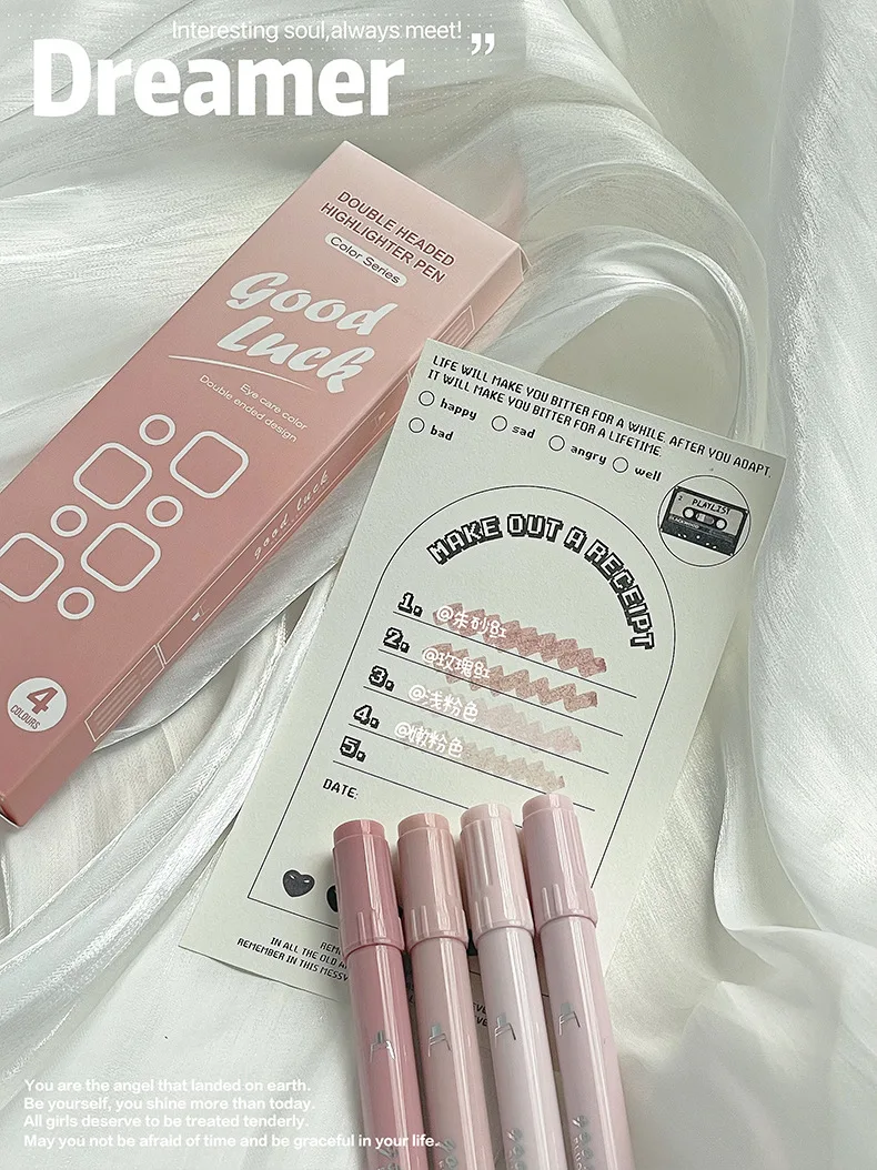 4 шт./партия, постепенные маркеры для манги