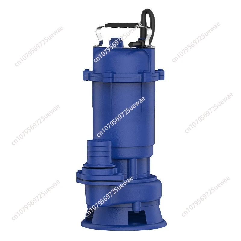 

Sewage pump 220v high lift and large flow, anti-corrosion and anti-clogging, fecal fish pond, sewage submersible pump