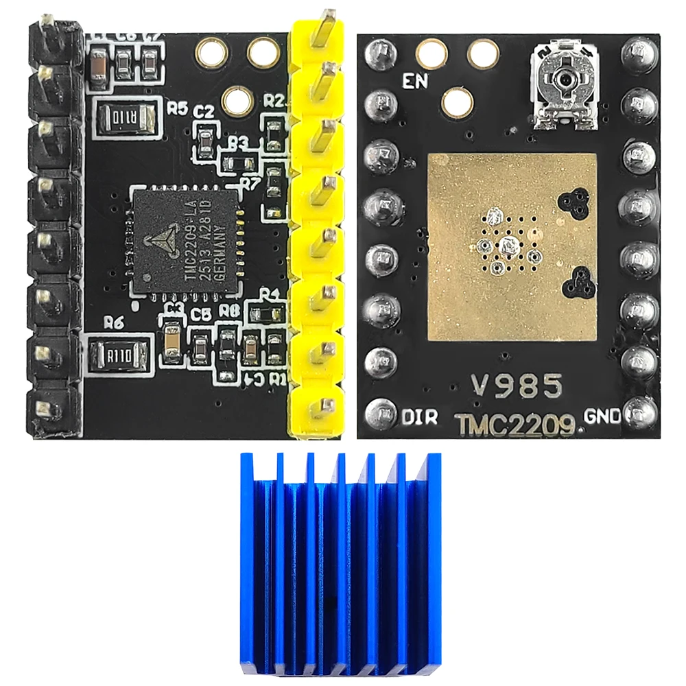TMC2208 TMC2209 ATD5833 Ultra-quiet Drive Module for 3D Printer Accessories Stepper Motor with Heat Sink