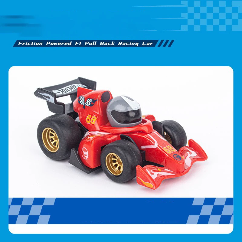 Authentic Hot Wheels F1 magnetic Racing Car Rebound Sports Car Children\'s Competitive Model Set Car Culture Birthday Gift Toy