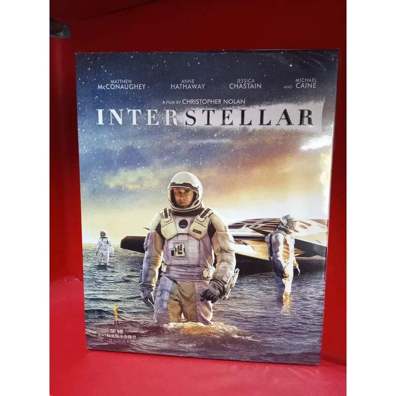 Brand New Unopened Interstellar Blu Ray Disc Set 2 Disc Pack Suitable For Playback On Blu Ray Devices