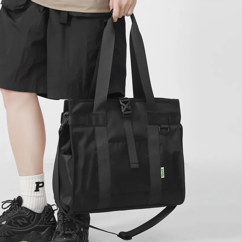 

Faionable большая сумка через плечо, повседневная сумка через плечо, водонепроницаемая модная брендовая мужская сумка для студенческого класса