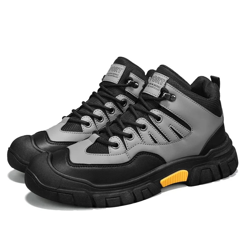 

Autumn Men's Hiking Shoes Anti Slip and Puncture Resistant Training Casual Sneakers Versatile Sports Durable Walking Boots