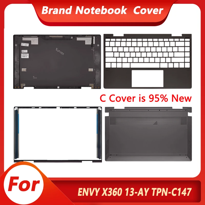 

New Case For ENVY X360 13-AY TPN-C147 LCD Back Top Cover Front Bezel Palmrest Bottom Case Hinges Upper Case Housing L94498-001
