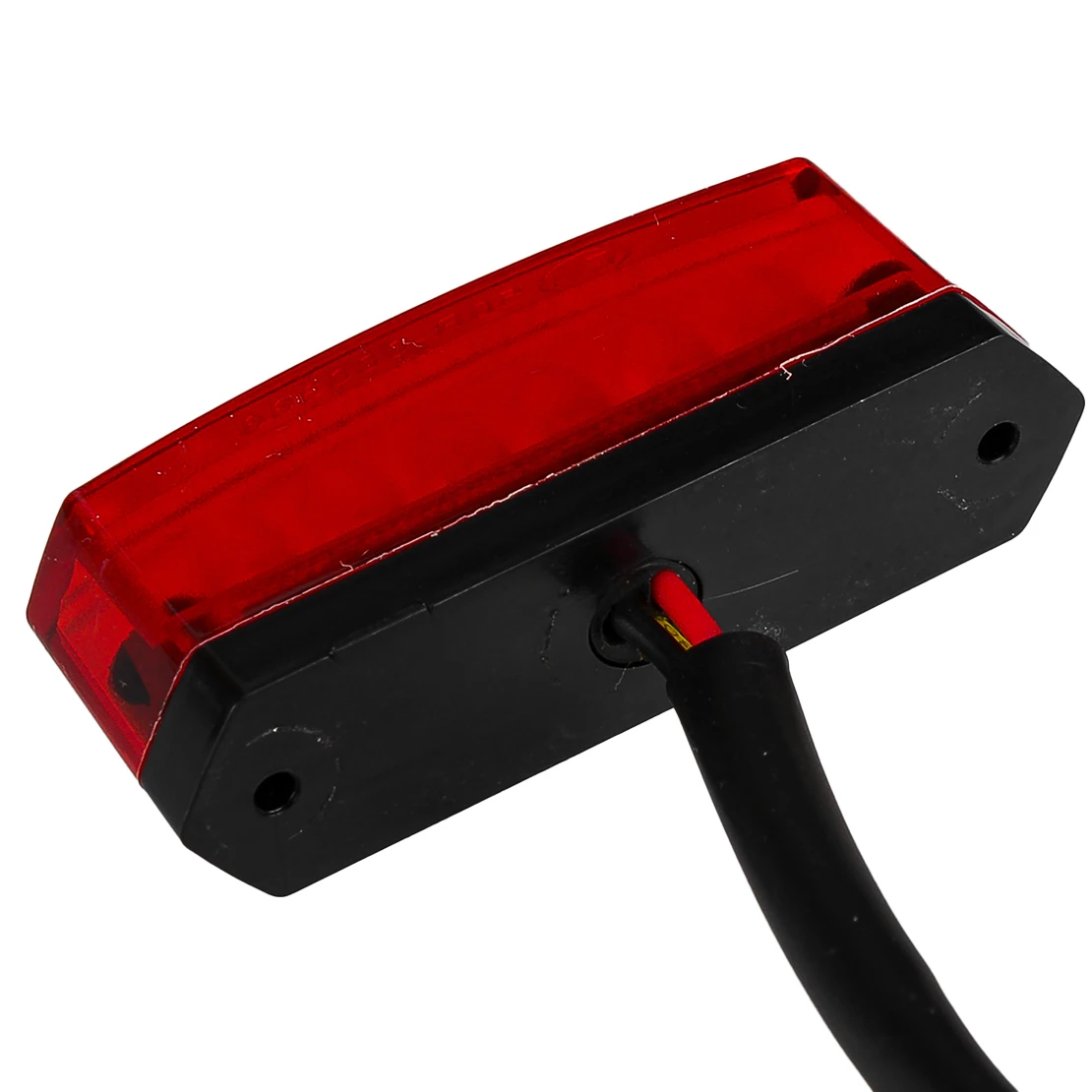Motorcycle 6 LED Red Tail Light Mini Rear Running Stop Brake Bright Lamp 12V Universal Dirt Bike ATV