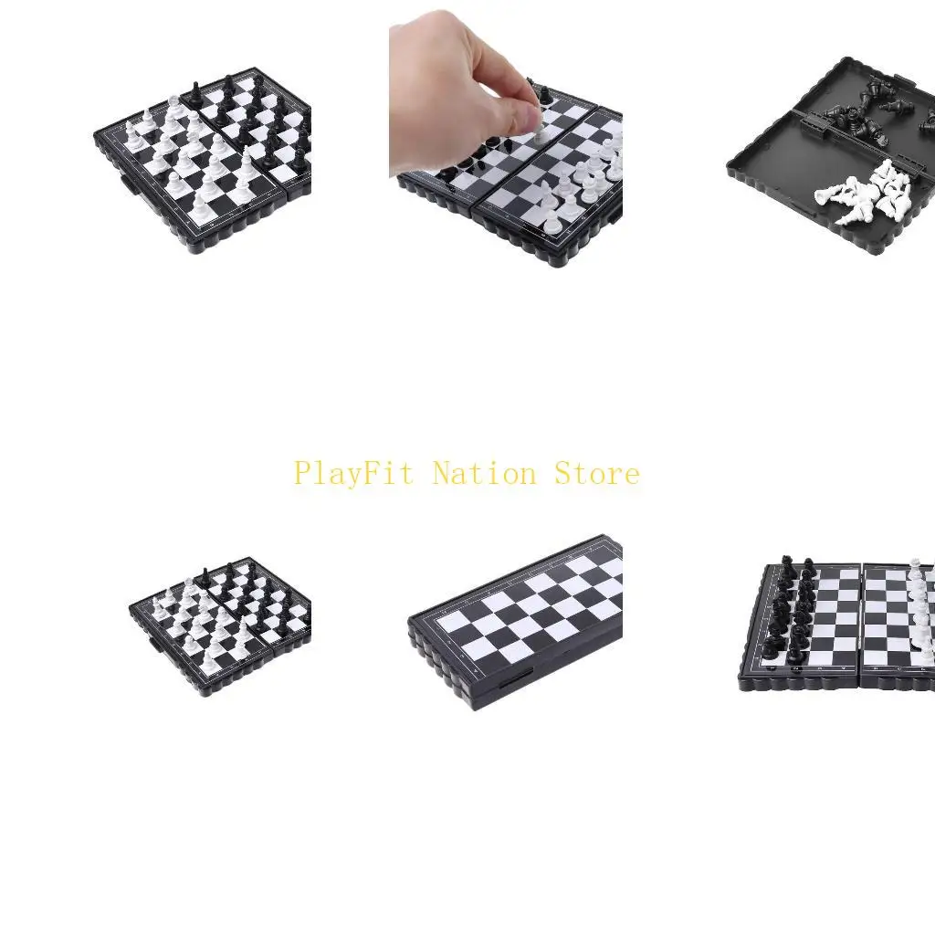 

242F Interactive Travel Portable Entertainment Chess Home Game Easy to Carry