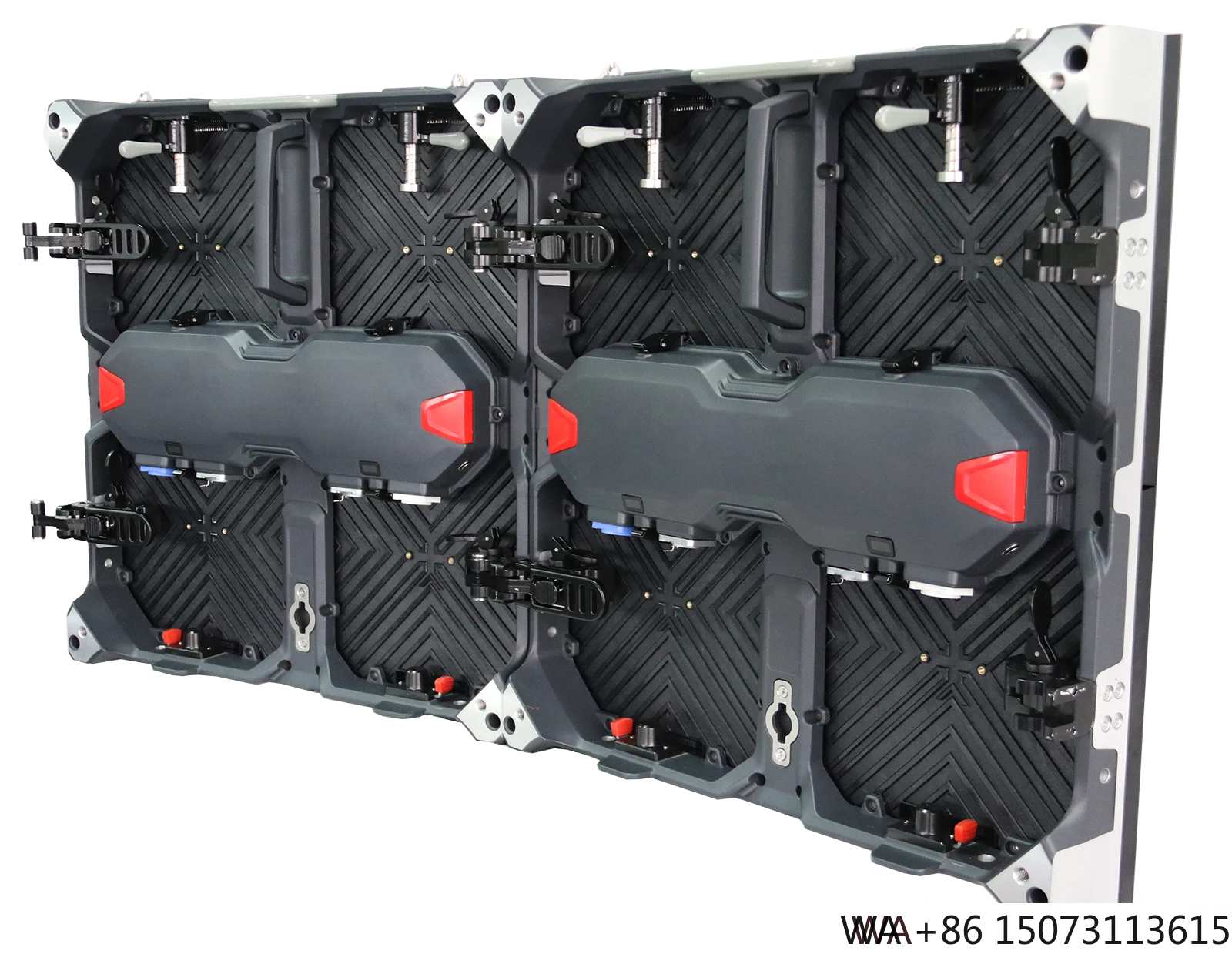 خزانة LED محمولة للإيجار الأمامي المفتوح - شاشة داخلية من الألومنيوم المصبوب مقاس 500 × 500 مم P2.6 #5