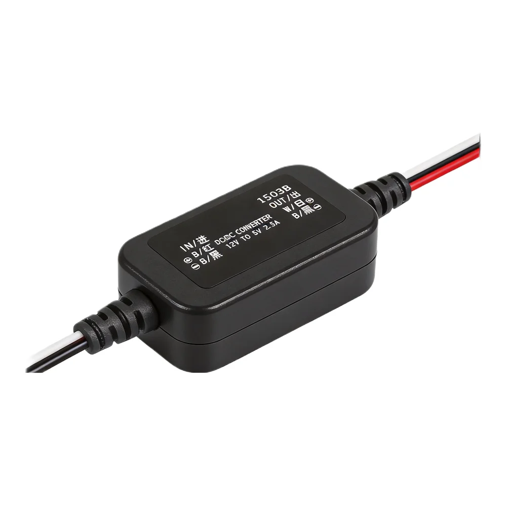 Low-Voltage Applications Installation Line Length 13cm DC Voltage Reducer 2.5a Dc Voltage Regulator Waterproof Converter