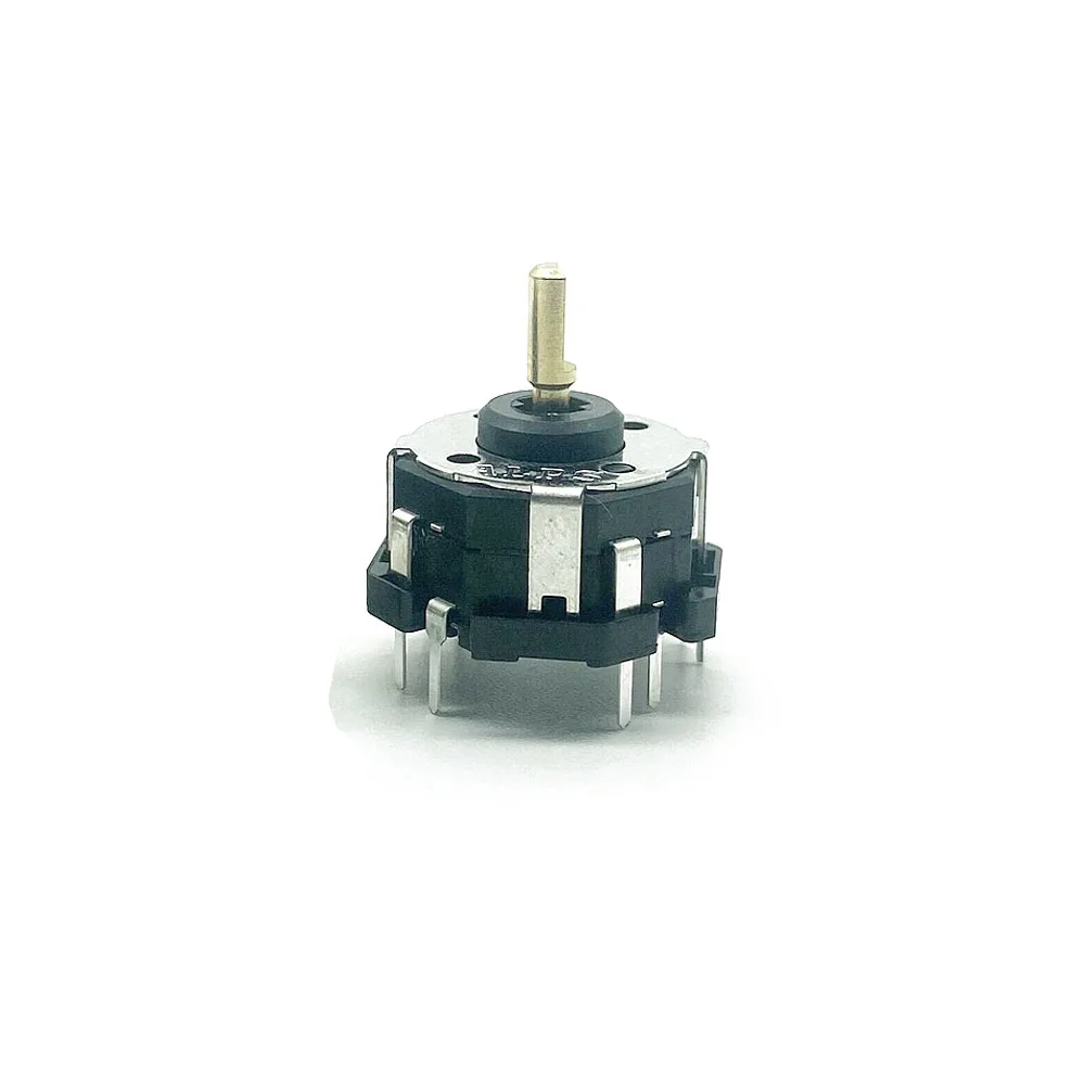 

RKJXT1F42001 4-Way Metal Switch Car Navigation Encoder Key Rocker Push Switch Encoder 10mA 5V DC 15 Pulses/360° Encoder