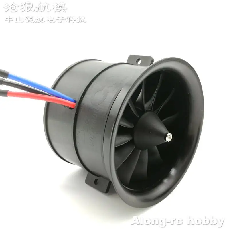 Powefun 70 EDF 70mm 12 blades 4S / 1600g 6s /2200G thrust for EDF Airplane  RC Models Plane RC Aircraft Jet DIY Model Spart Part