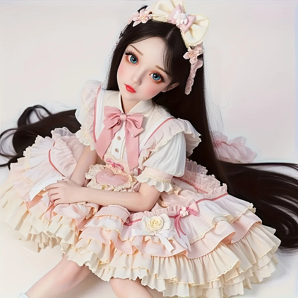 65cm 80cm 100cm TPE-pop Realistische liefdespop Naadloos lichaam Levensechte huidtextuur Beweegbaar skelet Flexibele gewrichten Cosplay