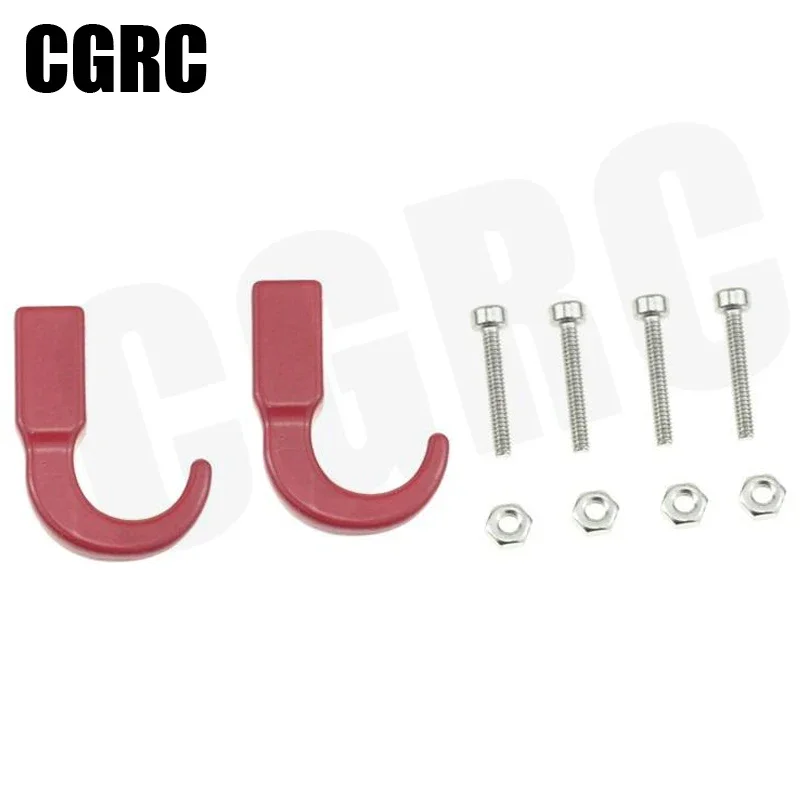 

Tow Trailer Hook Chain Decoration Parts for 1/10 RC Crawler Traxxas TRX4 G500 TRX6 G63 Axial SCX10 90046 Tamiya CC01 GEN8 D90