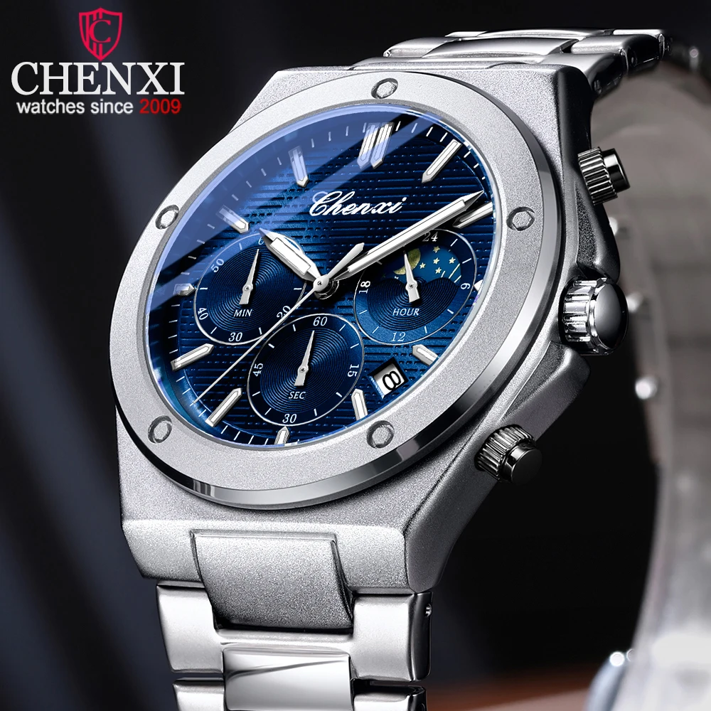 fashion-chenxi-top-brand-luxury-men's-watches-for-men-original-waterproof-stainless-steel-chronograph-moon-phase-date-dial-watch