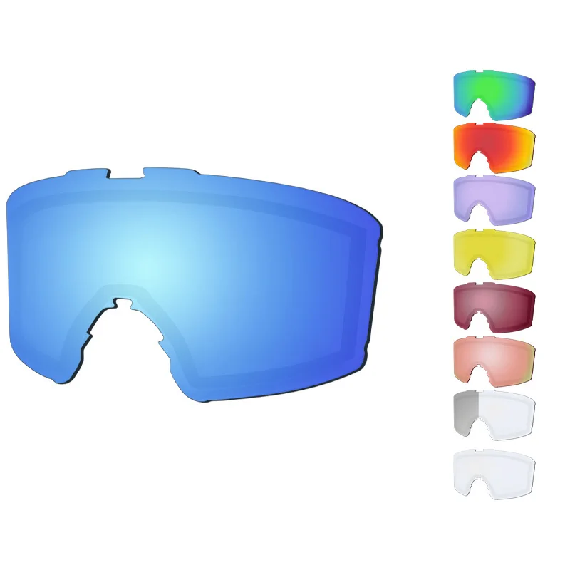 EZReplace Non-Polarized Polycarbonate Anti-fog Lens UV Protection for - Oakley Line Miner M OO7093 Snow Goggles in Full Color