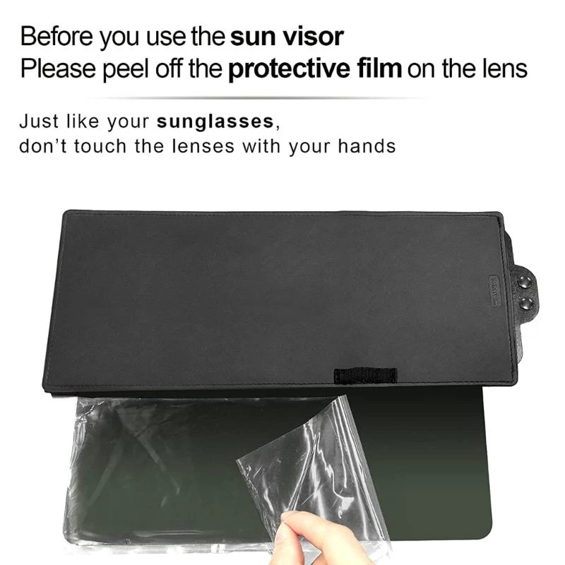 

Car Sun Visors Extension Anti Glares Protector Anti Glares Sunshade Extender for Driver & Passenger Side for Short People