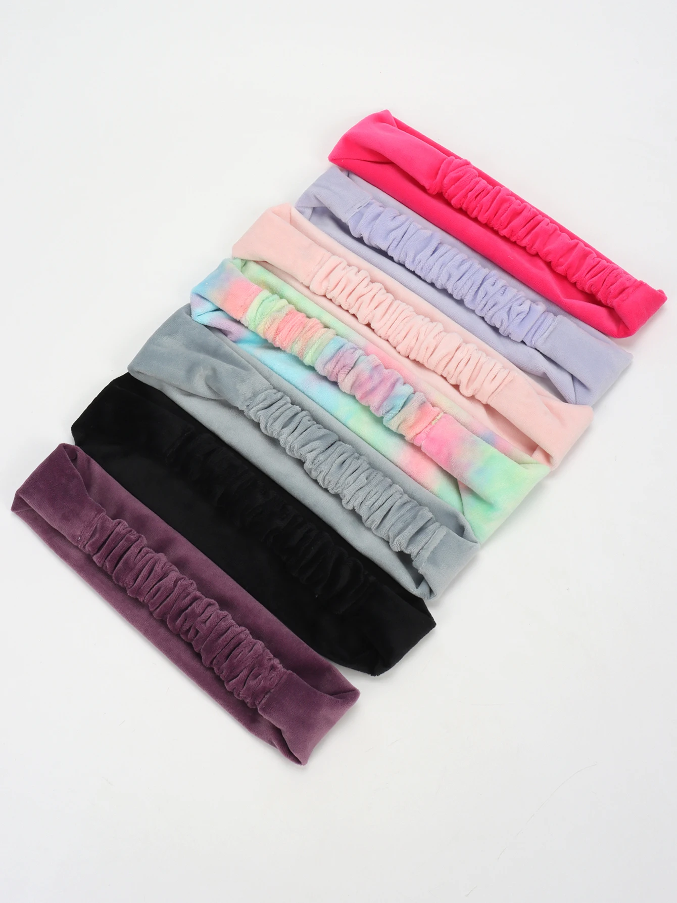 Ensemble de 6 bandeaux décontractés, lavage du visage, nettoyage du visage, démaquillage, voyage, adapté à tous les Types de peau