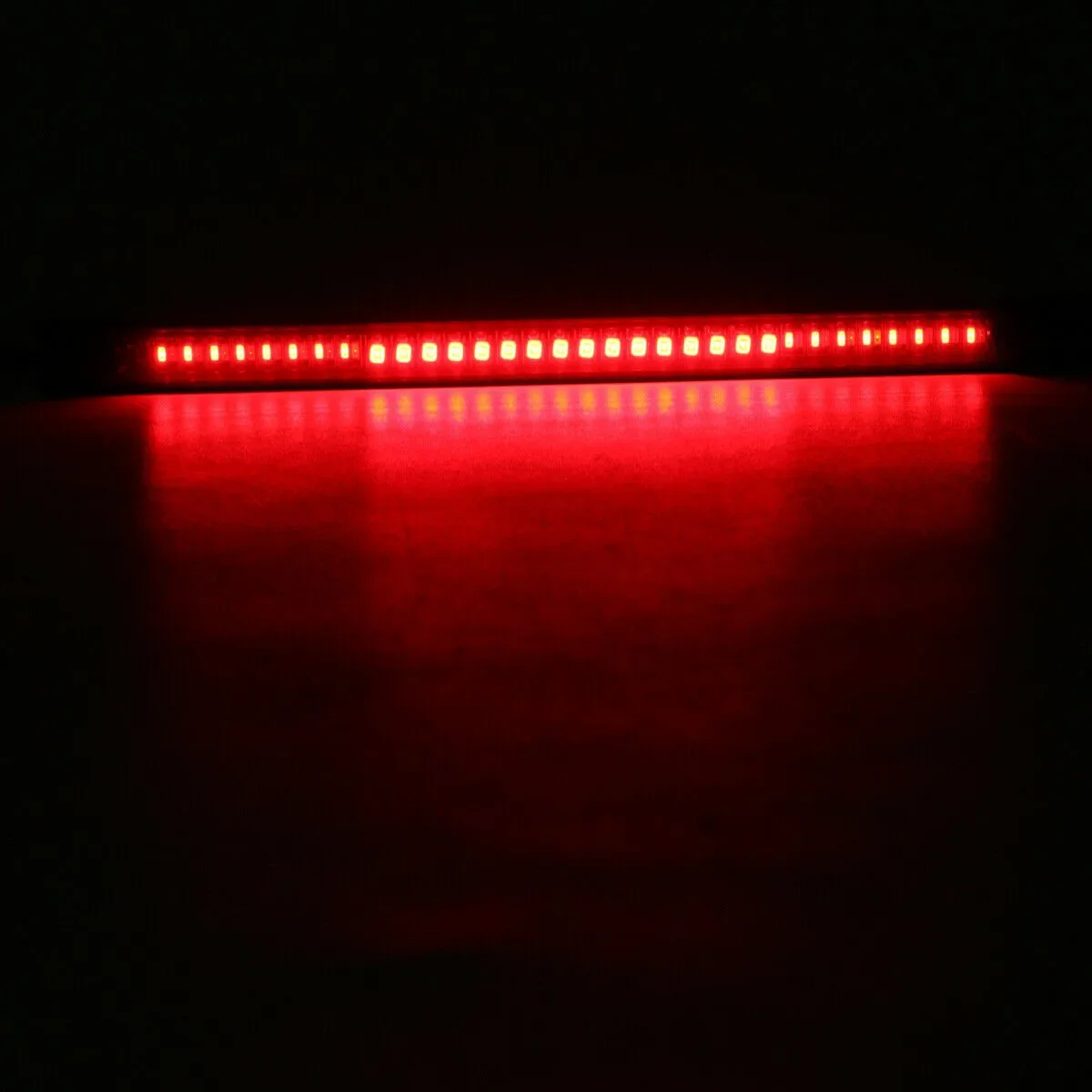 

Practical 48LED Light Strip Flexible Accessories Brake Stop DC 12V Lights Motorcycle Rear Red Tail Turn Signal