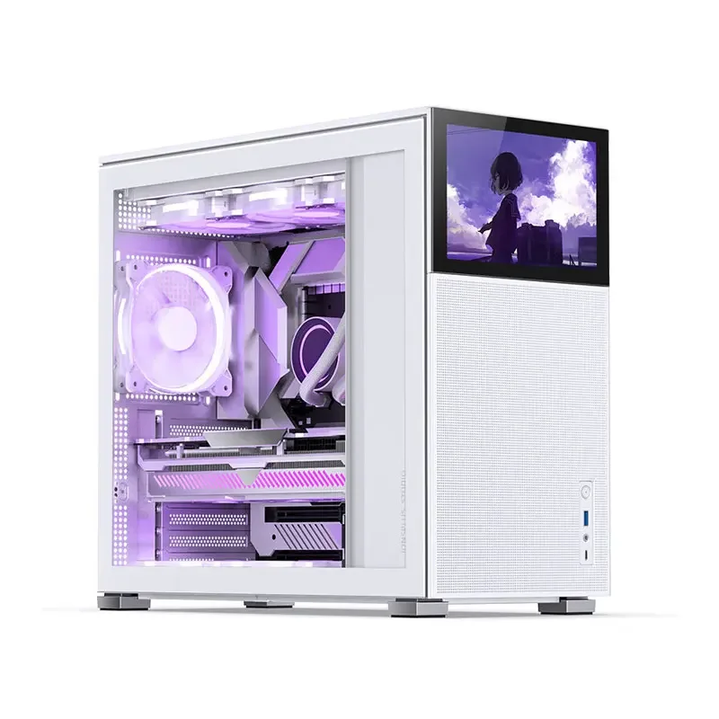 Версия вторичного экрана D41 MESH, черный корпус ATX (двойные радиаторы 360/блок питания ATX Версия вторичного экрана D41 MESH, черный корпус ATX (двойные радиаторы 360/блок питания ATX