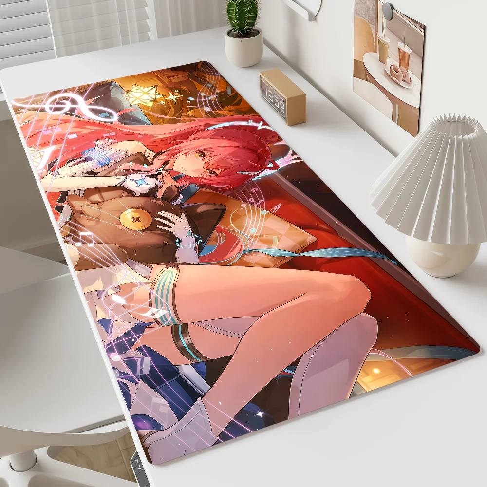 Mouse Game Action Pad MousePad Non-slip Lockedge Office Student Gaming Thickened Waves Large Writing 3D W-Wuthering Pad Cushion